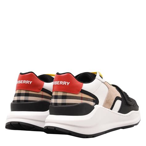 burberry ramsay runners|Burberry flannel trainers.